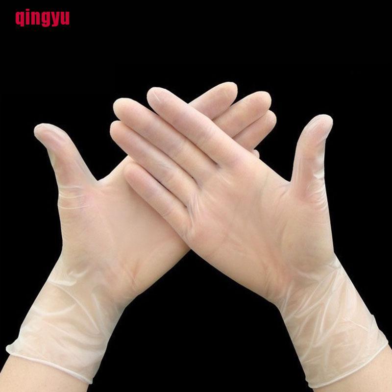 Set 100 Găng Tay Nilon Sử Dụng Một Lần