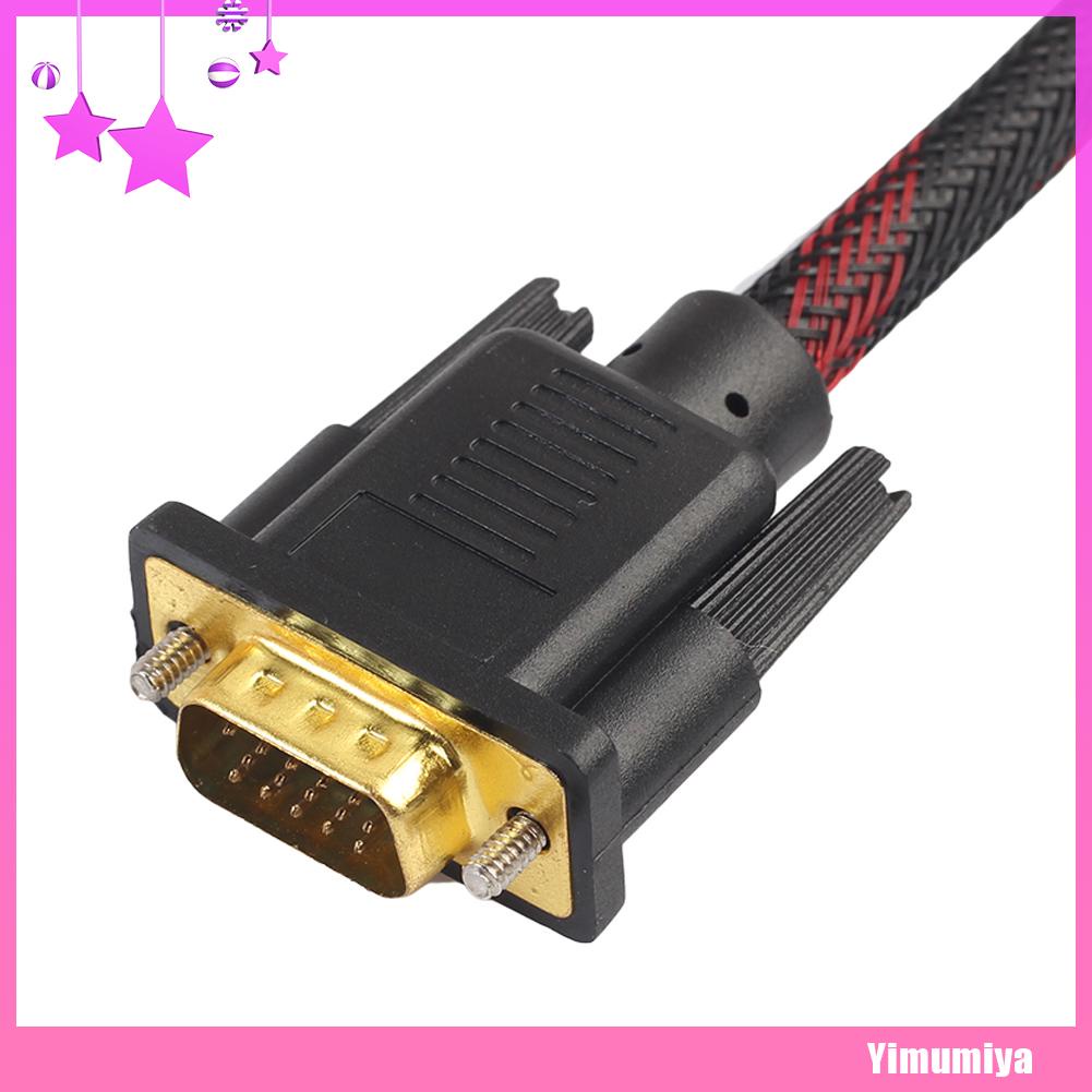 Dây cáp âm thanh 4.6ft 24 + 5 kết nối Dvi-I sang VGA