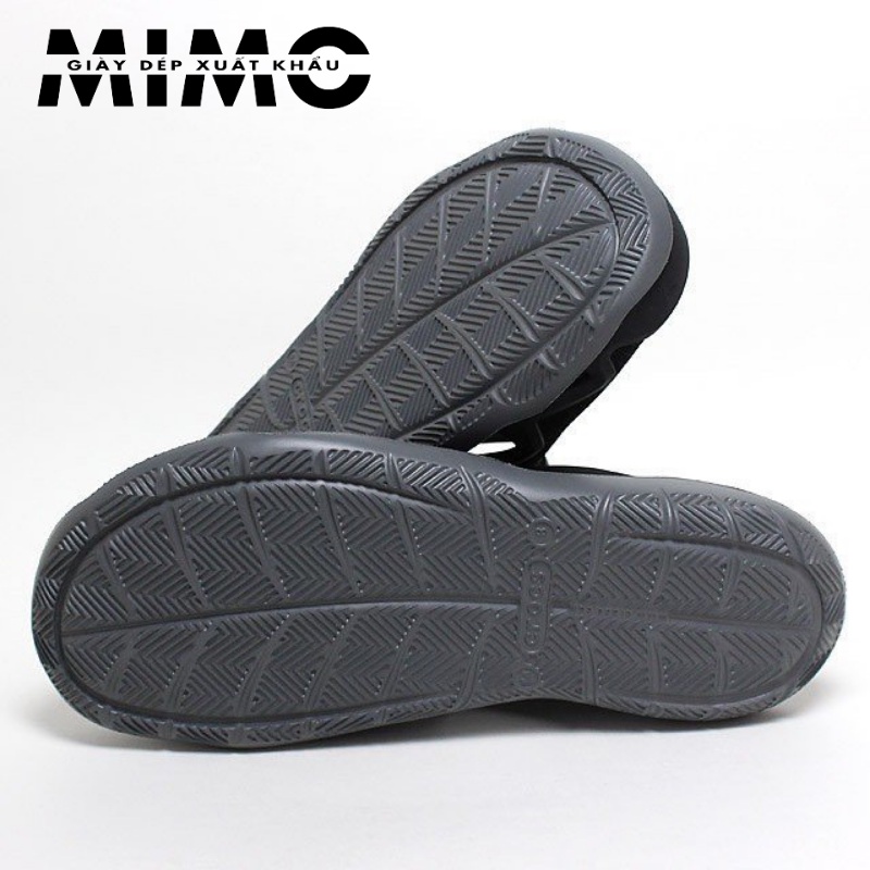 Sandal nam Swiftwater Mesh Wave, giày vải lười màu đen, giày đi bộ, thể dục êm mềm nhẹ, bền đẹp