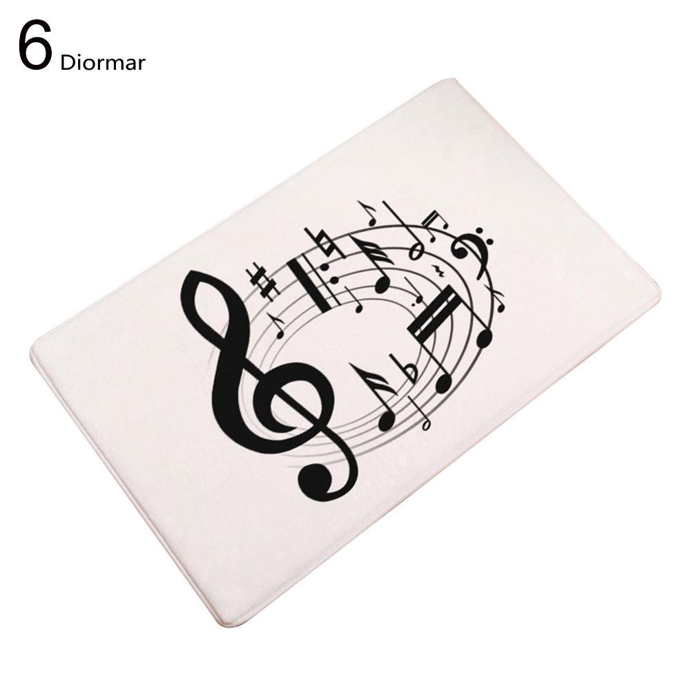 Thảm chùi chân chống trượt hình đàn piano