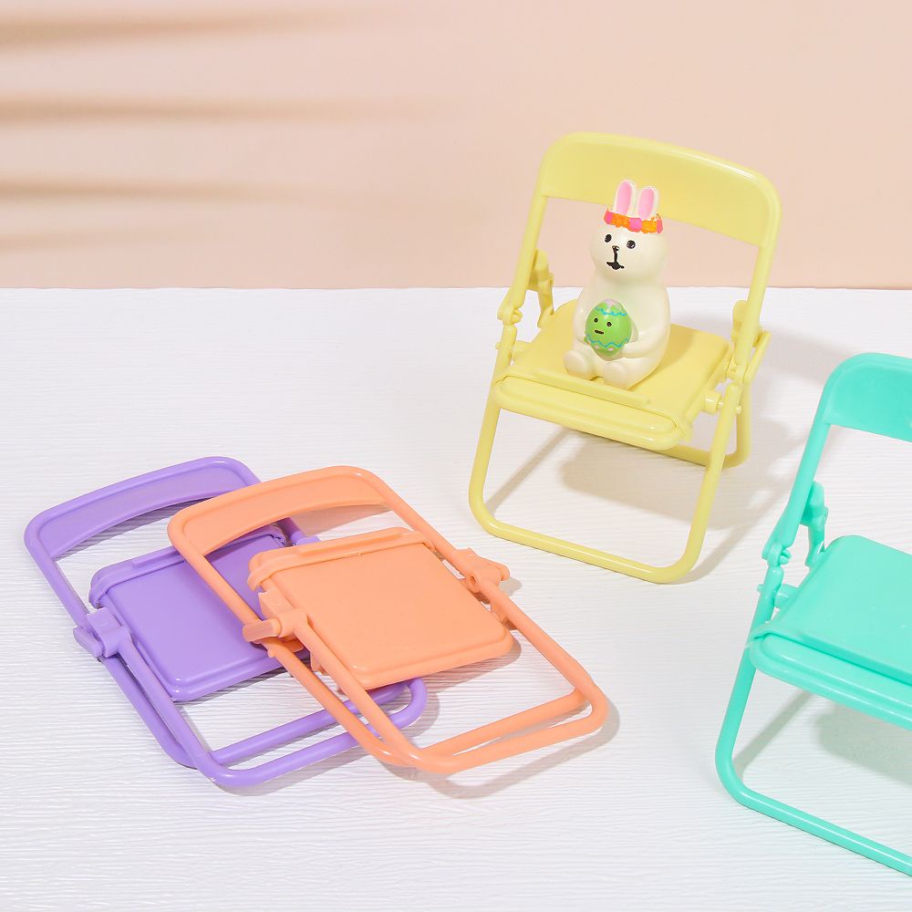 Giá đỡ điện thoại di động đa chức năng thiết kế sáng tạo nhiều màu sắc có thể gập gọn