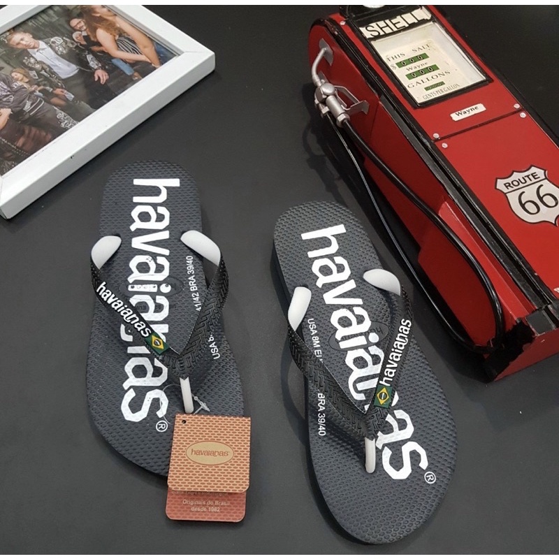 Kẹp tông mùa hè đi biển có hoạ tiết chữ dập vân, Kẹp tông xỏ ngón thời trang giới trẻ btshop từ 38 đến 42