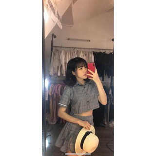 Set váy kẻ caro HOT HIT
