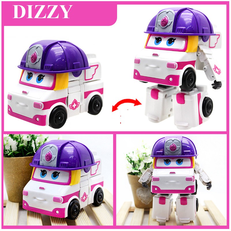 Đội bay siêu đẳng Super wing Robot biến hình máy bay cỡ lớn - mô hình Zoey Team Cứu Hộ