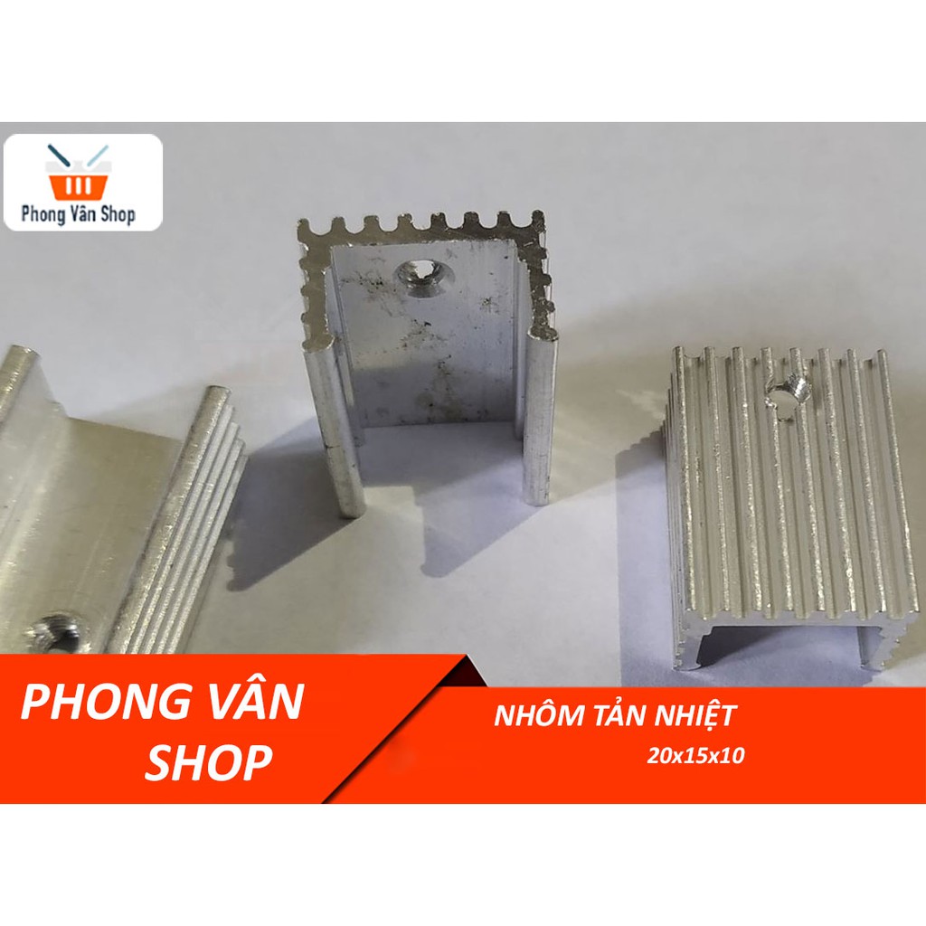 5 Miếng nhôm tản nhiệt 20x15x10