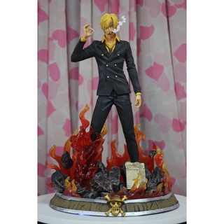 Mô hình One Piece Sanji hắc cước có led cao 37cm - Tượng Figure Sanji One Piece