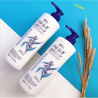 Sữa Tắm Hatomugi Ý Dĩ Nhật Bản 800ml – Dưỡng Ẩm, Làm Sáng Da, Làm Sạch Dịu Nhẹ Moisturizing Body Wash