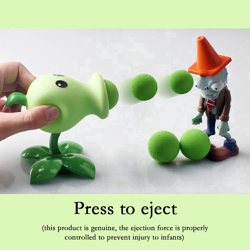 Bộ đồ chơi Plants Vs Zombies/ Plants/ Barricade Zombies bằng chất liệu Vinyl mềm
