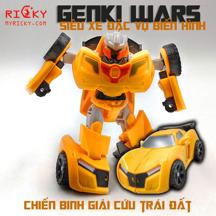 Siêu xe đặc vụ biến hình GENKI WARS