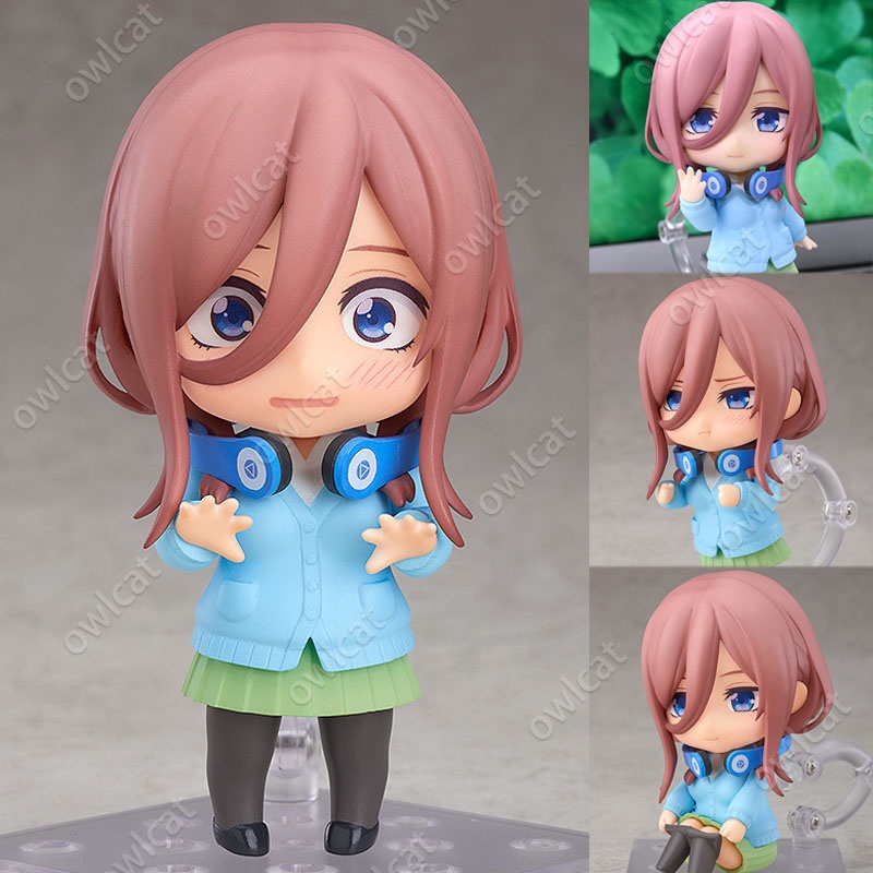 Mô Hình Nhân Vật Miku Đẹp Mắt Sống Động Nendoroid Mô Hình Nhân Vật Nakano Miku 10cm Đáng Yêu