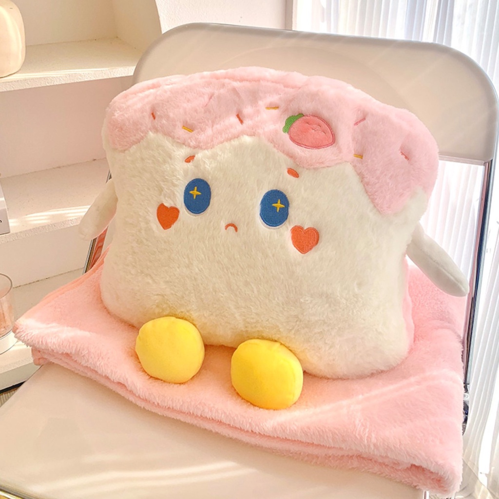 Order | Bộ chăn gối & đút tay hình bánh mì dễ thương tiện lợi cho dân văn phòng