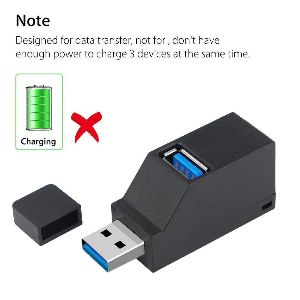 HUB Mini tốc độ cao cổng USB 3.0 tiện lợi