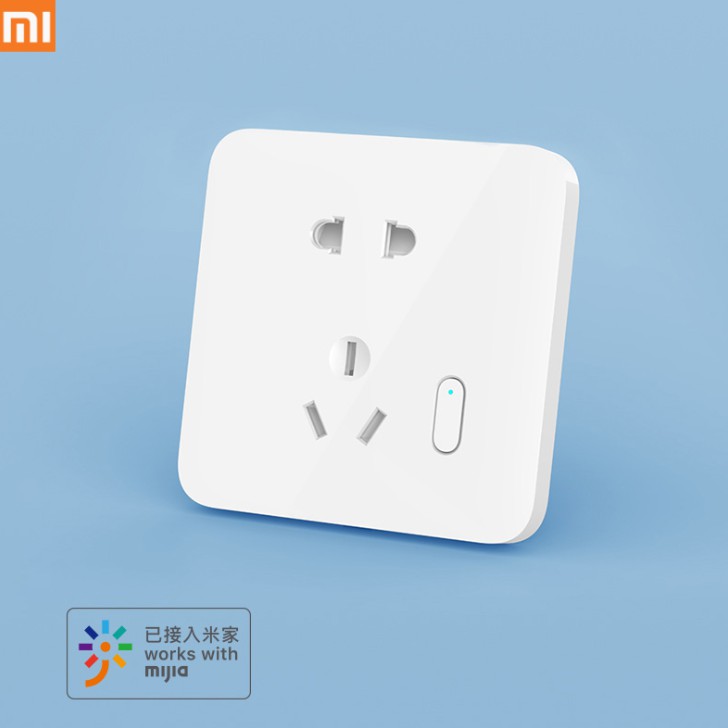 Ổ điện âm tường Xiaomi smart wall socket ZNCZ01ZM