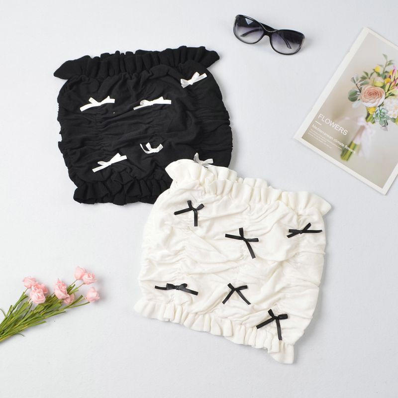 Áo Ống Dệt Kim Thắt Nơ Dễ Thương Gợi Cảm Phong Cách 2021 Dành Cho Nữ | BigBuy360 - bigbuy360.vn