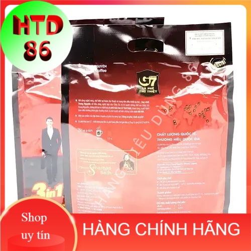 (có tem xác thực) Cafe Trung Nguyên - cà phê G7 bịch 50 gói