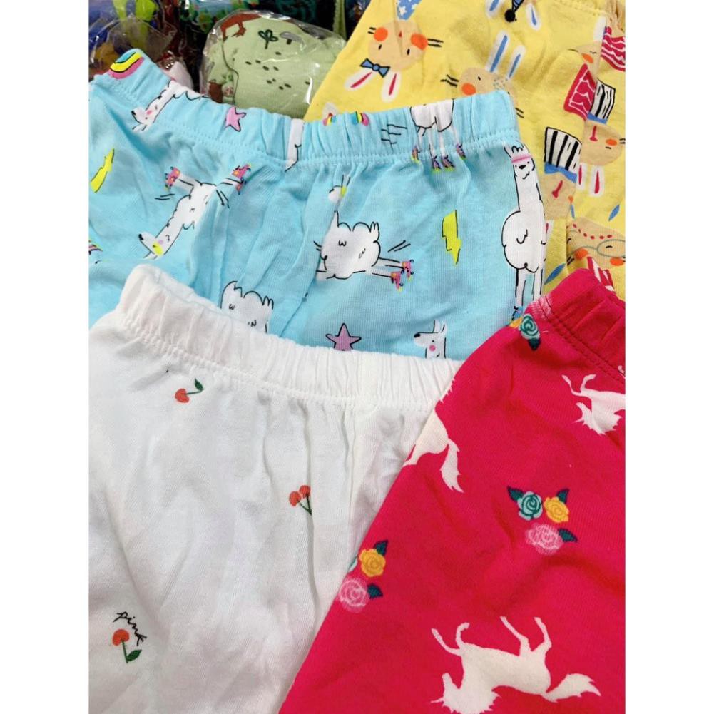 [RẺ NHẤT SHOPEE]Quần chục đùi bé trai/bé gái chất cotton xuất dư mềm mịn size từ 7-17kg  ཾ