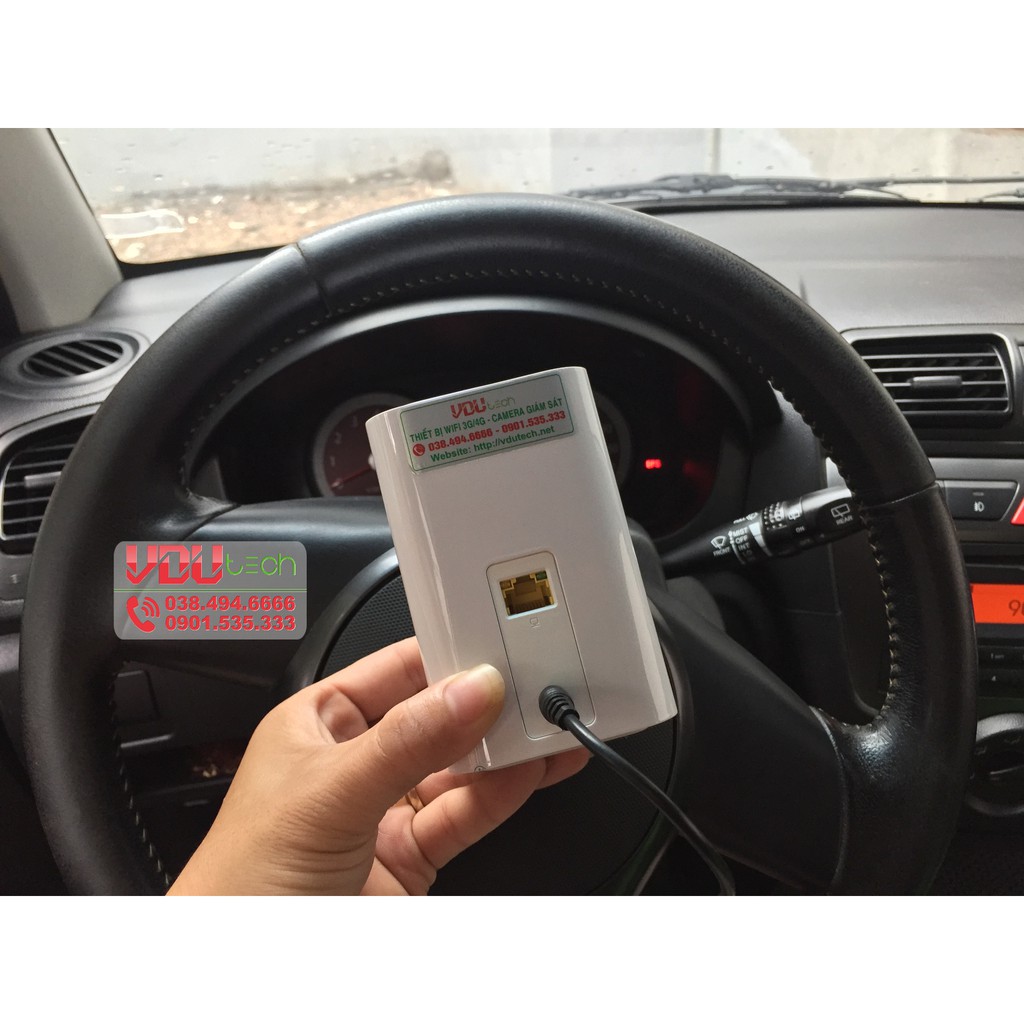 Bộ phát Wifi 4G - Huawei E5180 Cube, 32 thiết bị truy cập, 1 cổng LAN. Dùng cho xe khách, nơi ko kéo được mạng