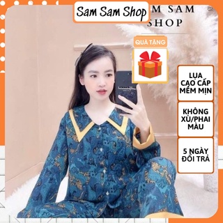 Đồ bộ Pijama Dài - Pijama Lụa Mango - Latin cao cấp - Siêu Đáng Yêu - SamSamShopĐN