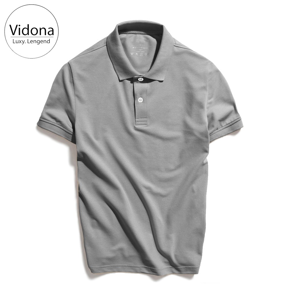 ÁO THỂ THAO NAM CỔ BẺ, TRƠN, VẢI COTTON CO GIÃN 4 CHIỀU | BigBuy360 - bigbuy360.vn