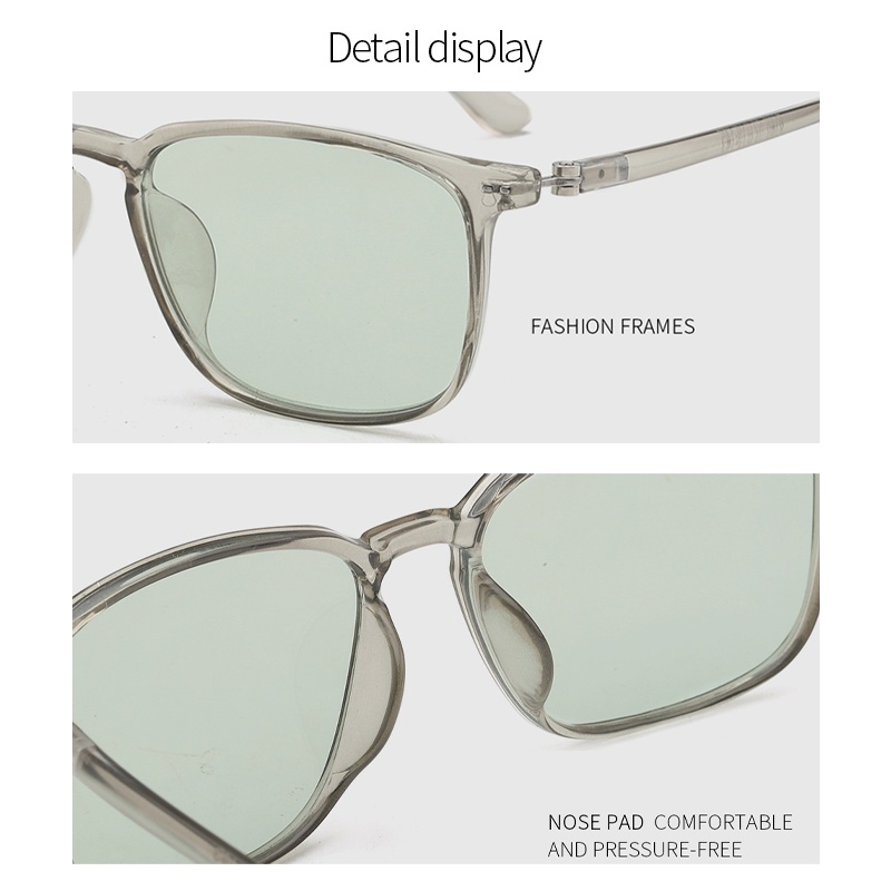 Mắt kính CHARMRAY TR90 chống bức xạ thời trang cao cấp cho nam nữ