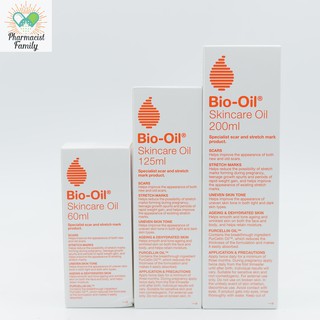 Bio-Oil [Chính hãng] - Skin care Giảm rạn da và làm mờ sẹo, rạn da, thâm nám do mang thai khô da, mất nước