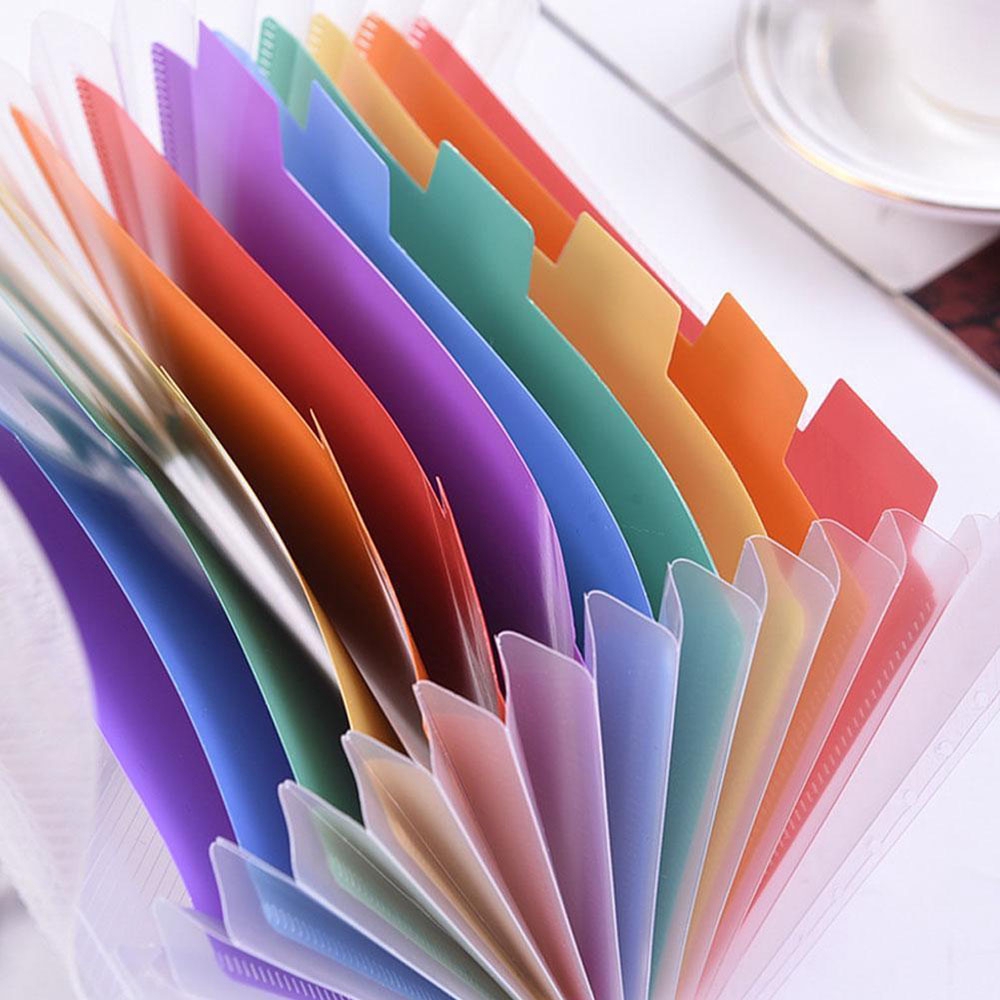 Túi Đựng Hồ Sơ Bằng Nhựa Khổ A6 Tiện Dụng