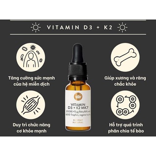 Vitamin D3K2 Mk7 nội địa Đức