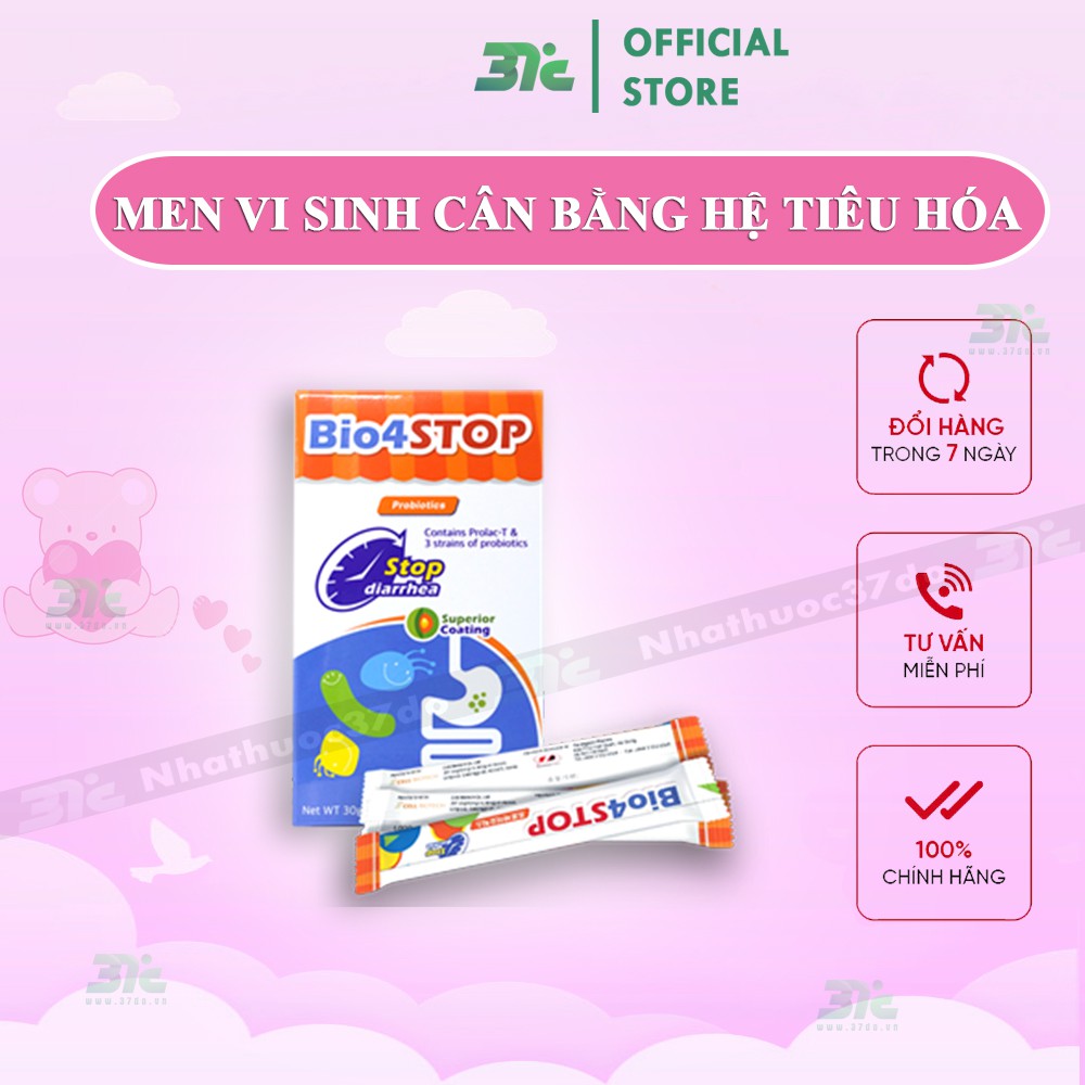 Bio4Stop - Men vi sinh giảm rối loạn tiêu hoá , đi ngoài, phân sống - Hàn Quốc