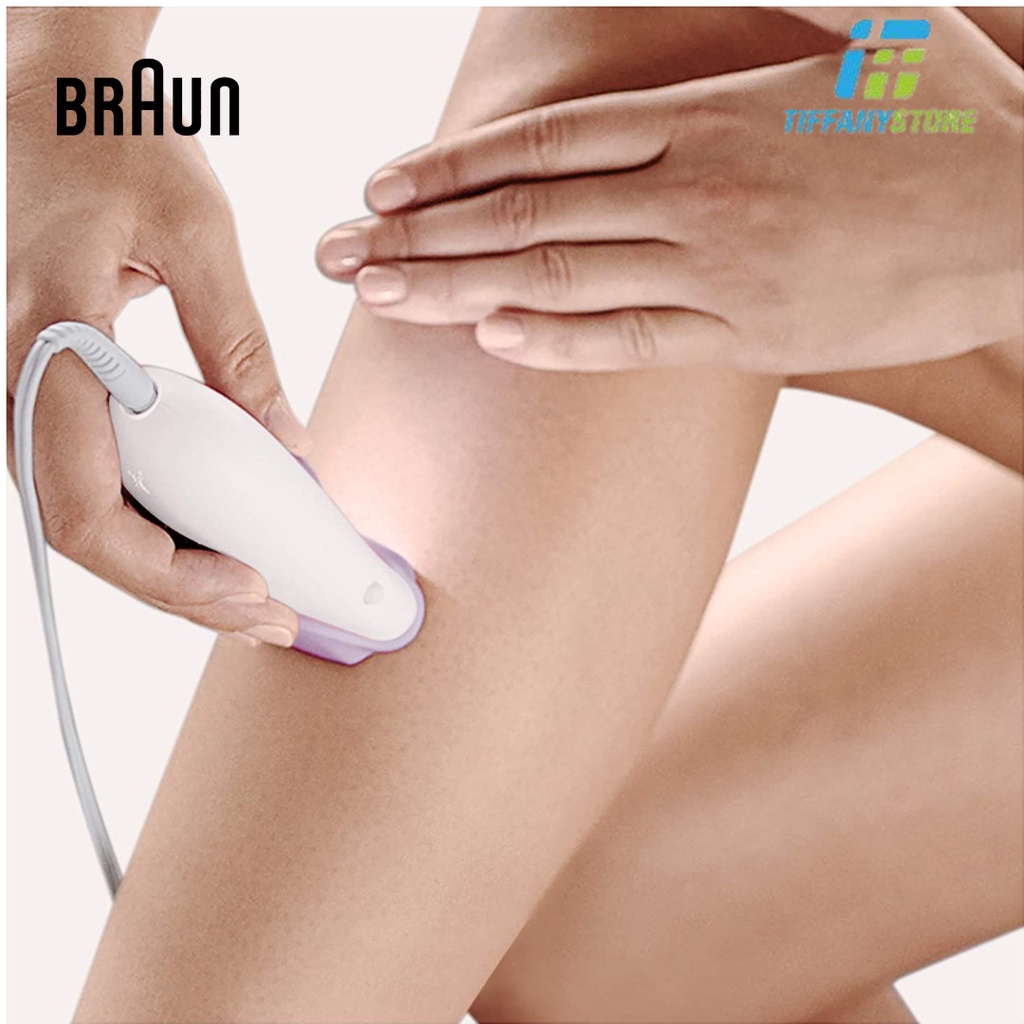 Máy nhổ lông Braun 3170 - 3270 - 5810 Epilator giúp tẩy lông tại nhà hiệu quả - chính hãng nhập từ Mỹ - Made In Germany