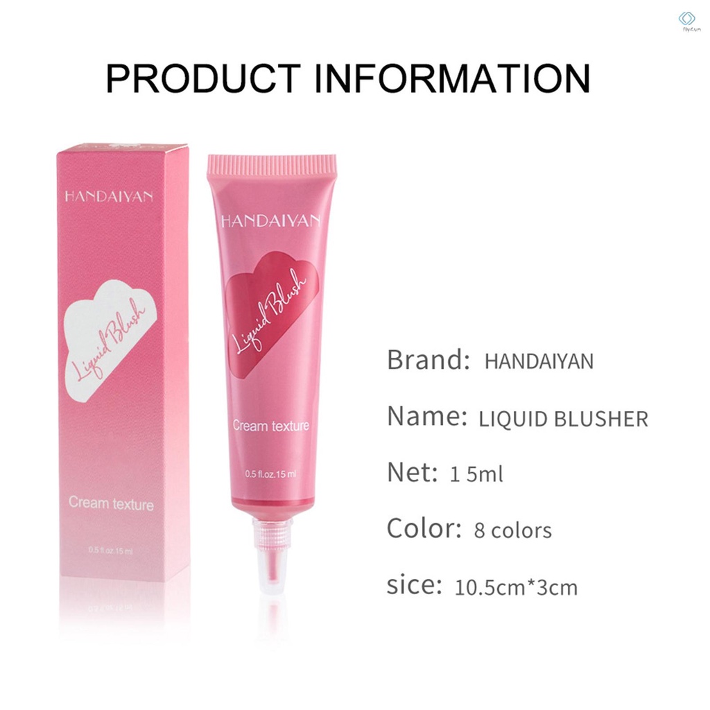 Kem má hồng HANDAIYAN dưỡng ẩm dạng lỏng màu sắc tự nhiên
 | BigBuy360 - bigbuy360.vn