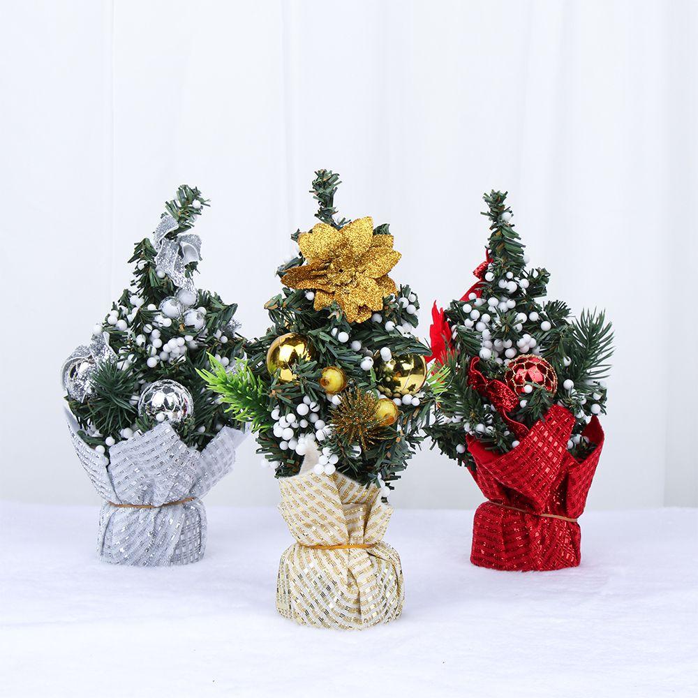 Cây Thông Giáng Sinh / Năm Mới Mini 20cm Trang Trí Tiệc