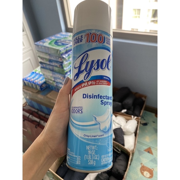 Xịt phòng diệt khuẩn Lysol Disinfectant Spray 538g của Mỹ