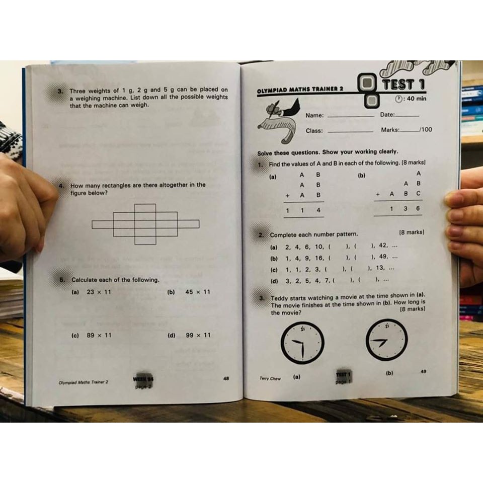 Sách: Olympiad maths Trainer - dành cho học sinh Từ 7 - 13 tuổi (Á Châu books)