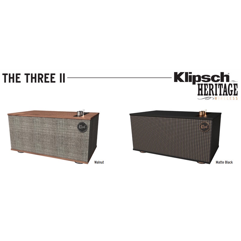 [Mã 55ELSALE2 giảm 5% đơn 3TR] Loa Klipsch The Three 2 New Chính Hãng - Bảo Hành 12 Tháng