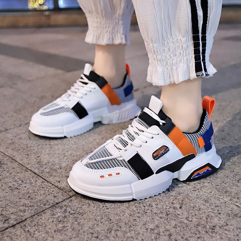 Giày Sneaker Thể Thao Năng Động Phối Màu Cực Chất