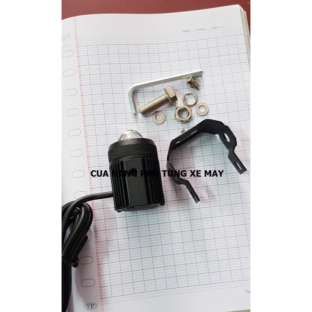 ĐÈN TRỢ SÁNG BI CẦU NHỎ GẮN CHÂN GƯƠNG - GIÁ 1 CÁI - ĐÈN COS VÀNG PHA TRẮNG