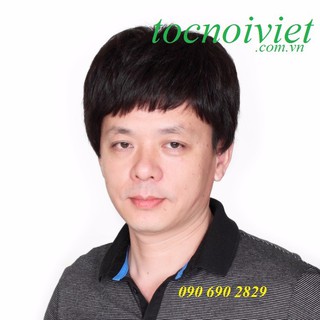 Tóc giả nam trung niên như tóc thật