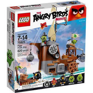 Đồ chơi Lắp ráp LEGO ANGRY BIRDS MOVIE 75825 Tàu Cướp Biển Của Siêu Trộm (620 chi tiết)