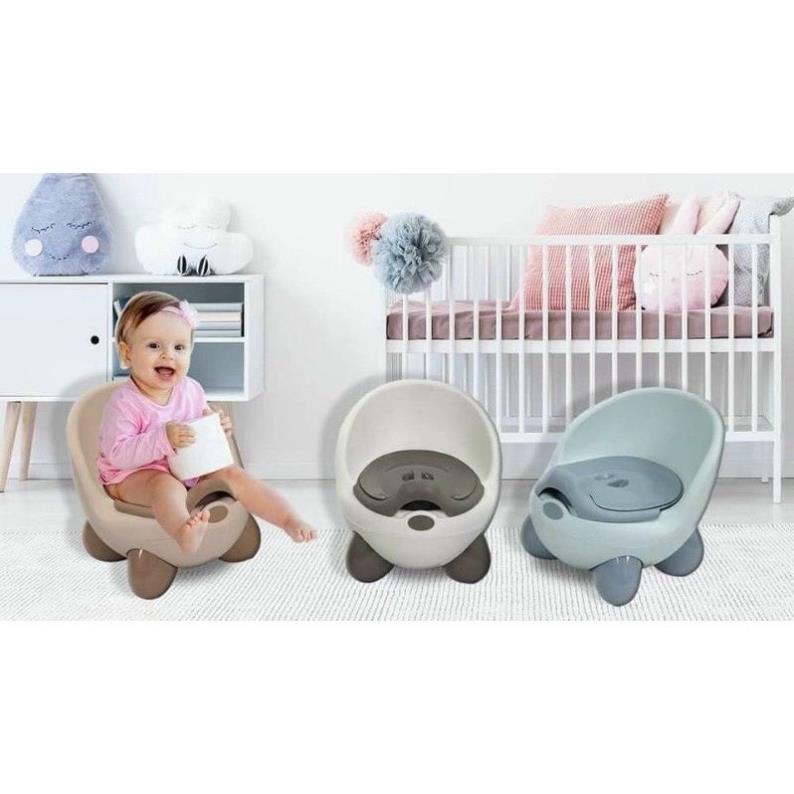 Bô Cho Bé Đi Vệ Sinh Cao Cấp Giúp Bé Tập Đi Vệ Sinh, Bô Gấu Hokori Có Ngăn Chứa Dễ Tháo Lắp Để Chùi Rửa nhựa Việt Nhật