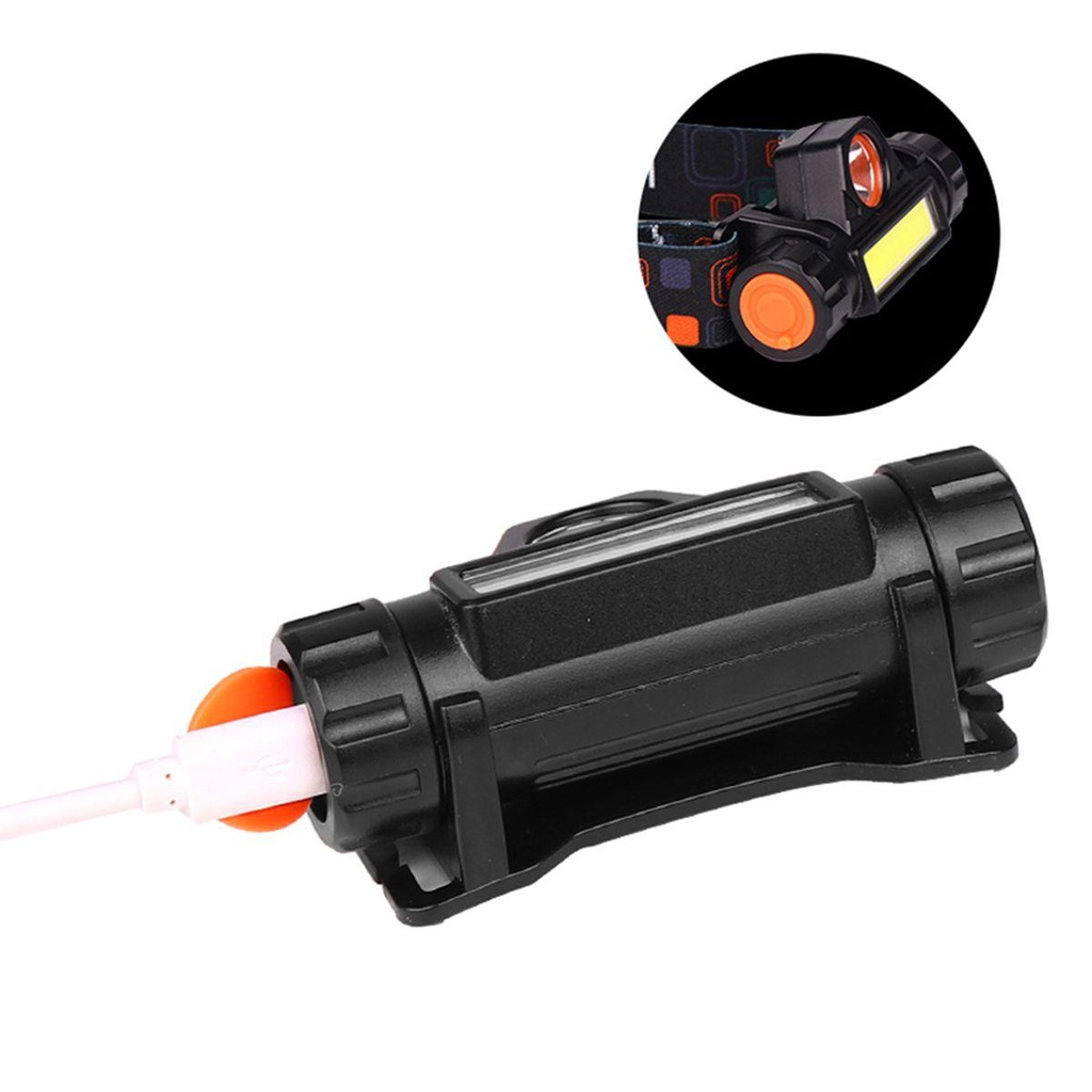 IVORY Đèn Pin Đội Đầu Siêu Sáng Có Thể Sạc Lại Siêu Sáng