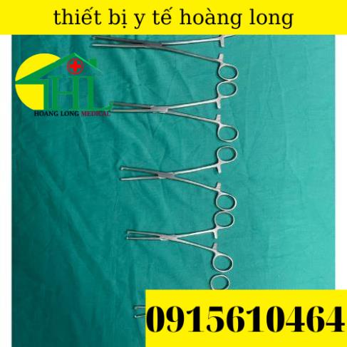 Panh Y Tế -  Panh Thẳng Có Mấu Các Số 14 -16-18-20-24CM