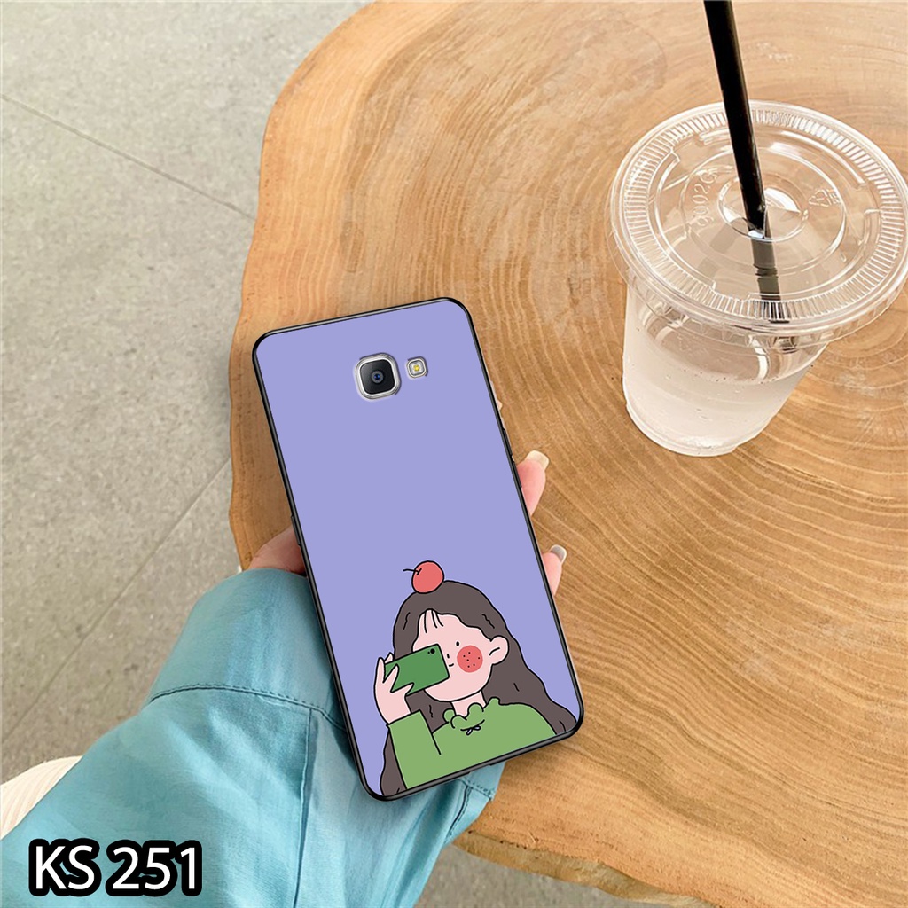 Ốp lưng Samsung A9 Pro/C9 Pro in hình Little Girl siêu đáng yêu, dễ thương_KINGSTORE.HN_Ốp SS