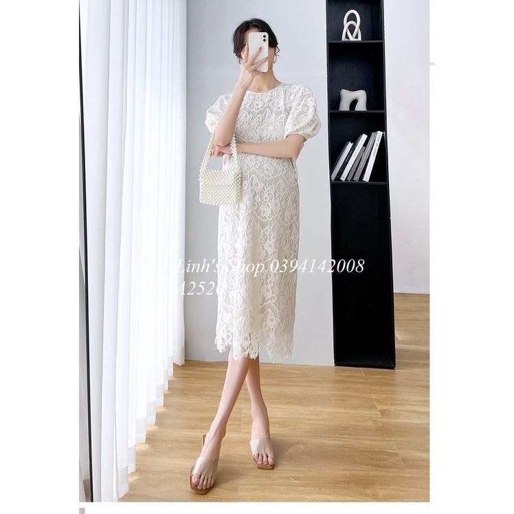 Váy Ren Bầu Cao Cấp A2520