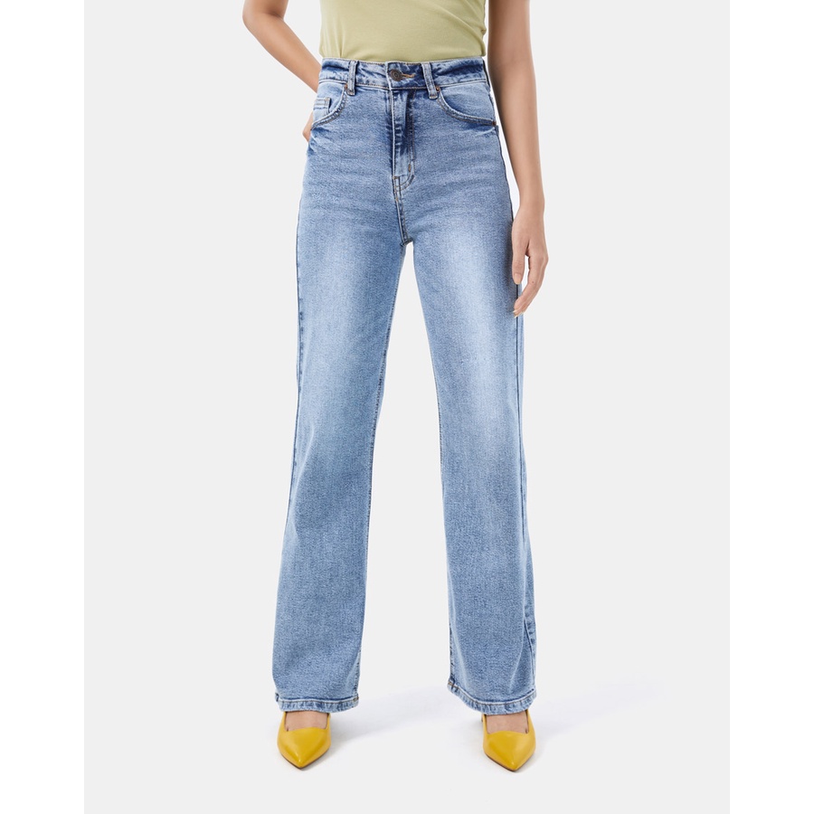 Quần dài Nữ Thời Trang JUNO Straight Leg Jeans JNQDA023