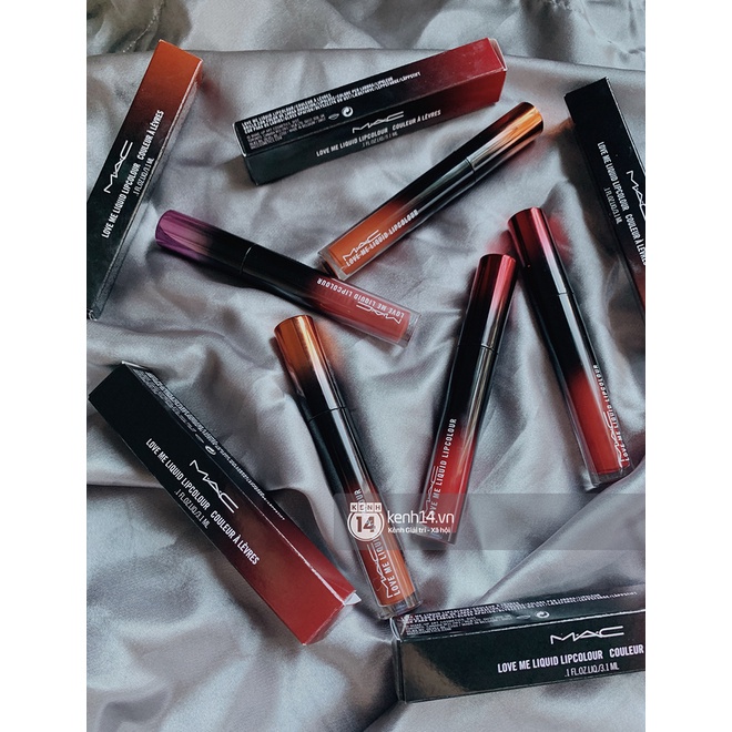 Son kem MAC Love Me Liquid Lipcolour chứa dưỡng ẩm siêu đẹp mới nhất 2021, Bông-cosmestics