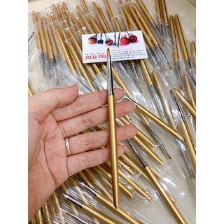 cọ vẽ hoa cúc cán đồng