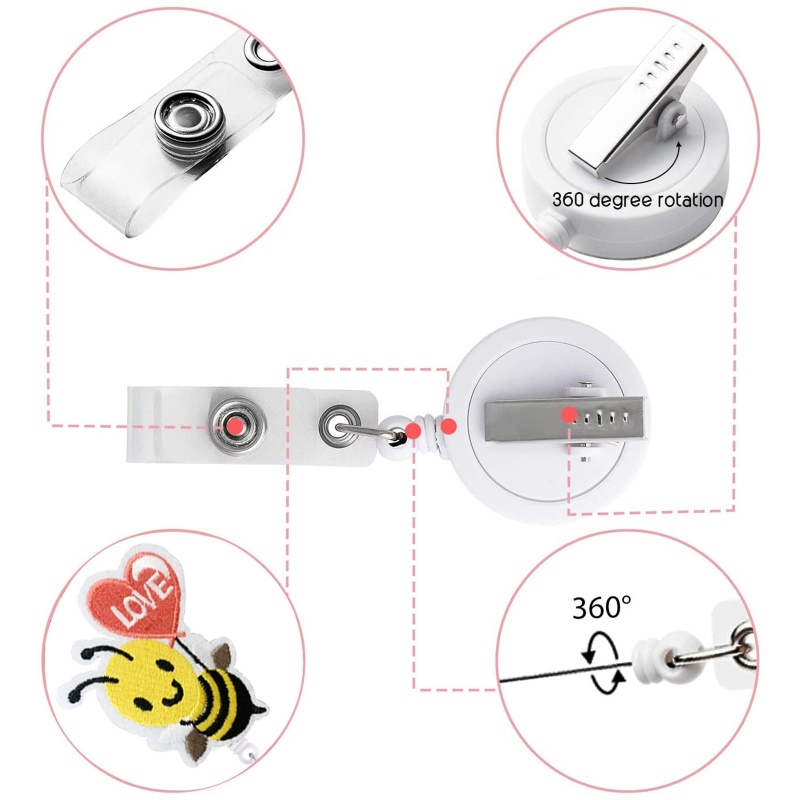 Giá Đỡ Cuộn Dây Treo Huy Hiệu Trang Trí Tiệc / Valentines