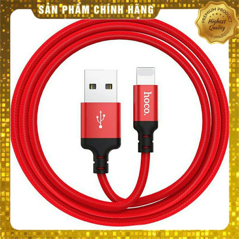 Dây cáp sạc dù lightning Hoco X14 | Iphone | Ipad 1m