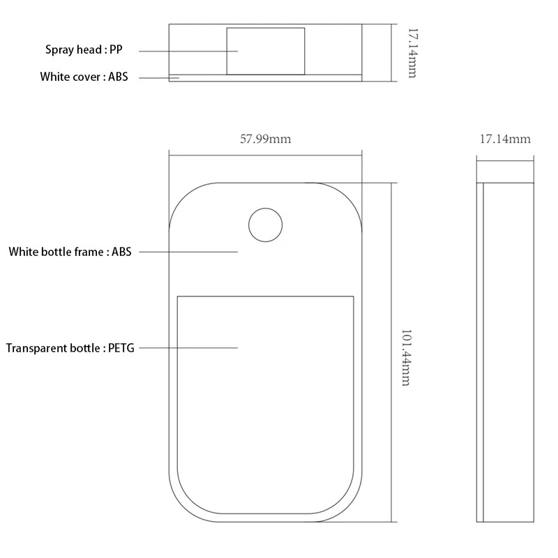 Lọ rỗng đựng tinh dầu tiện lợi khi đi du lịch