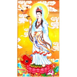 Tranh đính đá 5D,tranh Phật Quan Âm Bồ Tát